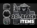 GET 20+ BEST FREE BLACK ITEMS OF 2025 (NON-LIMITED) ROBLOX EVENTS
