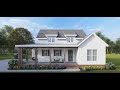MODERN FARMHOUSE PLAN 009-00305 WITH INTERIOR