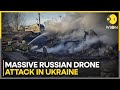 Russia Launches Massive Drone Attack on Ukraine Targeting 19 Locations | WION