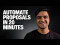 How to Automate Sales Proposals with AI (No n8n Required)