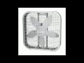 Box Fan on Medium Speed ( For 11+ Hours )