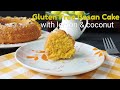 Gluten free Besan Cake with lemon \u0026 coconut flavours