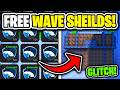 (SECRET GLITCH!) How to Get WAVE SHIELDS For Free In Escape Tsunami For Brainrots!