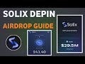 Solix Depin Free Airdrop Solix Airdrop Guide Solix Mining Start