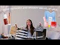 HUGE SEPHORA SALE AND BRANDY MELVILLE HAUL*must haves*