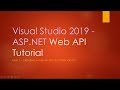 Creating ASP.NET Web API Project with ASP.NET Identity using Visual Studio 2019