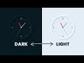 Toggle Between Dark and Light Mode using CSS \u0026 Javascript | CSS Neumorphism Working Analog Clock