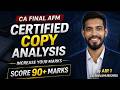 AFM Certified Copy Analysis | AIR 1 Diksha Goyal \u0026 AIR 1 Shivam Mishra (Score 90+)