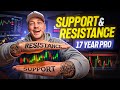 The BEST Support \u0026 Resistance Trading Strategy (17 Year Professional)