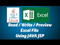 Read Write to excel using JAVA