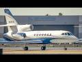 Close Up Private Jet Plane Spotting at Scottsdale Airport (KSDL)
