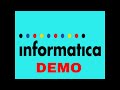 Informatica Demo | ETL Training | Informatica Tutorial for Beginners