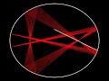 Ellipse-billiard simulation