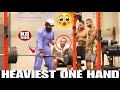TOP 5 heaviest One Hand Lifting EVER //Anatoly gym prank 
