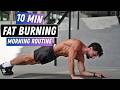 10 MINUTE FAT BURNING MORNING ROUTINE | Do This Every Day | Rowan Row