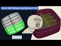 How to Mesh Plastic Parts Using Direct Midmesh in HyperMesh 2024 : Chapter D