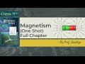 Magnetism | One Shot Revision | Physics Class 11 | Maha board | PhysicsHQ | Prof.Sandeep