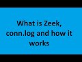 Introduction to Zeek network security monitoring, conn.log and pivoting with Zeek UIDs
