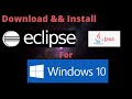 How to download and Install Eclipse IDE  for Java Developers on Windows 10 || 2020