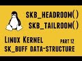 Linux Kernel skbuff data-structure - part12 - skb_headroom() skb_tailroom()