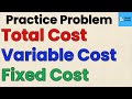 How to Calculate Total, Variable, and Fixed Costs in Microeconomics | (EASY METHOD) | Think Econ