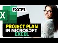 How to Create a Project Plan in Microsoft Excel