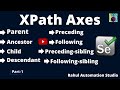 🔥Master XPath Axes in Selenium | Parent, Ancestor, Child \u0026 Sibling Explained in Selenium - Part1🔥