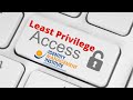 The Principle of Least Privilege in Identity and Access Management