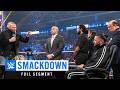 FULL SEGMENT: Contract Signing between Lesnar \u0026 Reigns goes off the rails: SmackDown, Feb. 25, 2022
