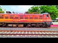 21126 भिण्ड- रतलाम एक्सप्रेस / Bhind- Ratlam Express at Fatehabad Chandrawatiganj Jn. | Video No.192