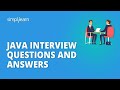 Java Interview Questions And Answers | Java Programming Interview Questions And Answers |Simplilearn