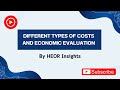 Types of Costs \u0026 Economic Evaluations in HEOR | Cost-Effectiveness, Cost-Utility \u0026 More ✅
