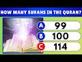 Islamic General Knowledge Quiz | Can you get all 30? 🕋