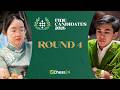 FIDE Candidates 2026: Fabiano, Sindarov \u0026 Lagno Look To Preserve Early Lead! Who'll Fight Back? Rd 4