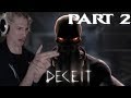 xQc Plays DECEIT with Sinatraa, Calvin,  Sleepy, Hydration, Super, Space \u0026 Danteh | w/ Chat Part 2