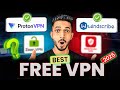 4 Best FREE VPN In India (2025) 🔒 | Absolutely FREE VPNs That Are Safe \u0026 Fast ⚡️| No Scams!