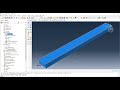 Modal analysis and Harmonic analysis using Abaqus