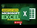 Excel Shortcut Keys 2024|Best Excel Shortcuts in urdu|Keyboard Shortcuts Computer User Must Know