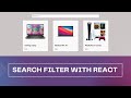 Build Search Filter with React | ReactJS Search Bar
