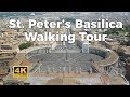 St. Peter's Basilica Tour - 4K - with Captions