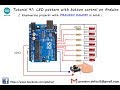 LED pattern with button control on Arduino : Tutorial 41