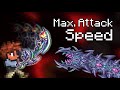 What's the Max. ATTACK SPEED can we get in Terraria Calamity Mod?