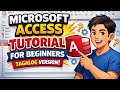 MS Access STEP by STEP Tutorial for Beginners (Start to finish)