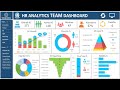 HR Analytics Management Dashboard in Excel 📊—Step-by-Step Tutorial