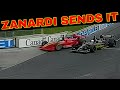 Zanardi Sends It On Andretti, Wins Race (1998 CART Toronto)