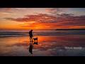 Calm Ocean at Sunset  4K HDR | Pure Natural Sounds