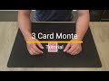 [Card Trick Tutorial] 3 Card Monte. Easiest way to scam at the street!!
