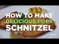 Pork Schnitzel with Lemon Dill Sauce