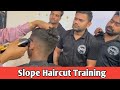 AGD Academy | Slope haircut ￼training | ￼￼ haircut | ￼ Salon Academy training ￼