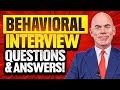 TOP 7 BEHAVIOURAL INTERVIEW QUESTIONS \u0026 ANSWERS! (How to ANSWER Behavioral Interview Questions!)